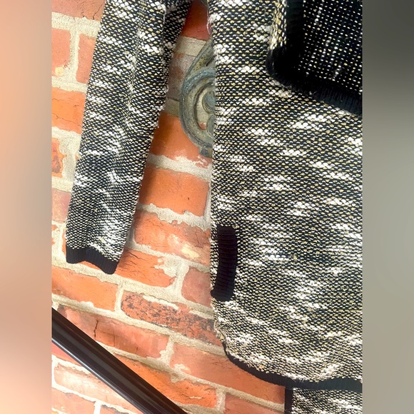 NEW BCBGMAXAZRIA Alpaca Blend Knit Hooded Cardigan Duster Sweater - Picture 4 of 11